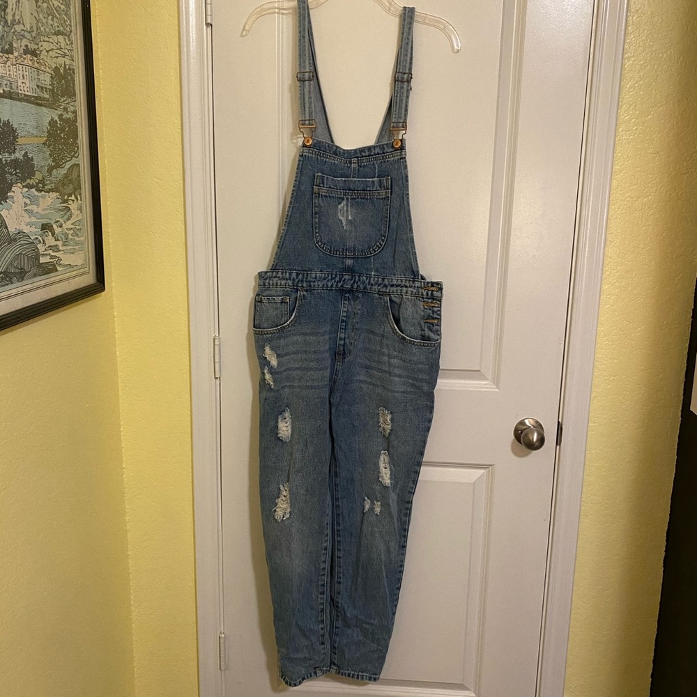 NEW SIZE 30 F21 Denim Overalls